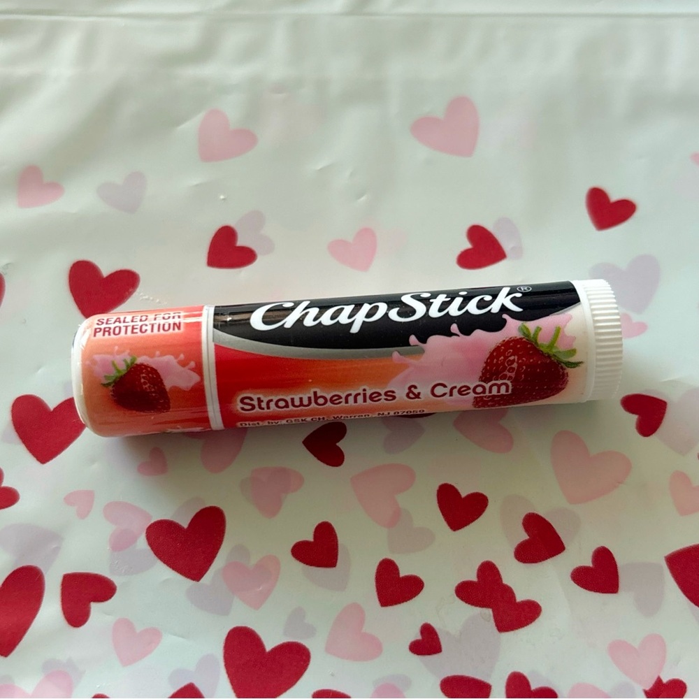 Chapstick “Strawberries & Cream” - ❤️ 3 for $10 lip balms